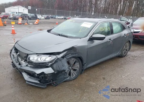 2020 Honda Civic Ex z USA, uszkodzony, nr VIN SHHFK7H60LU218305